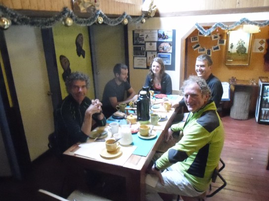 Common room at Hostal Margouya