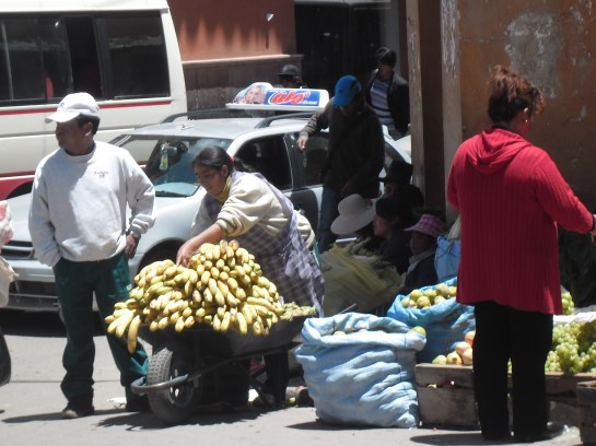 Street outside municipal market