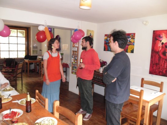 Margarita, César, and Carlos