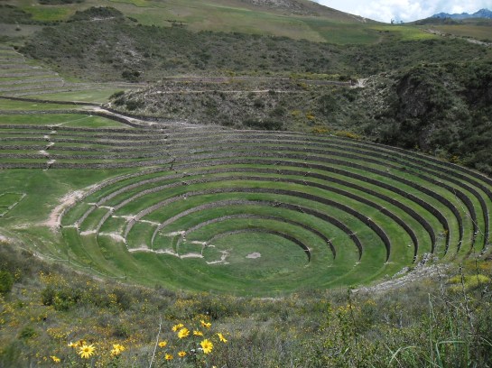 From top to bottom is about 500 feet.