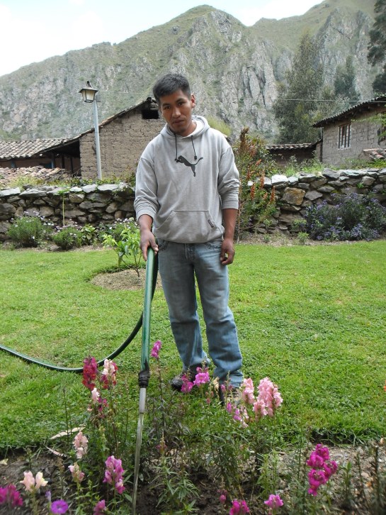 Whenever anything needs to be done, Gregorio is on it.