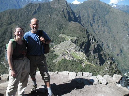At the lookout point