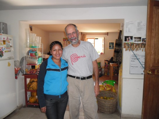 Karina also helped to celebrate my 59th.